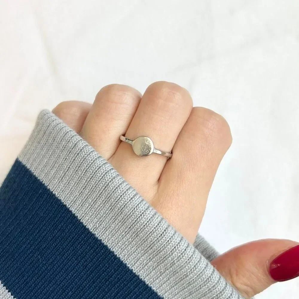 Vintage Inspired Luxury Silver Tone Ring